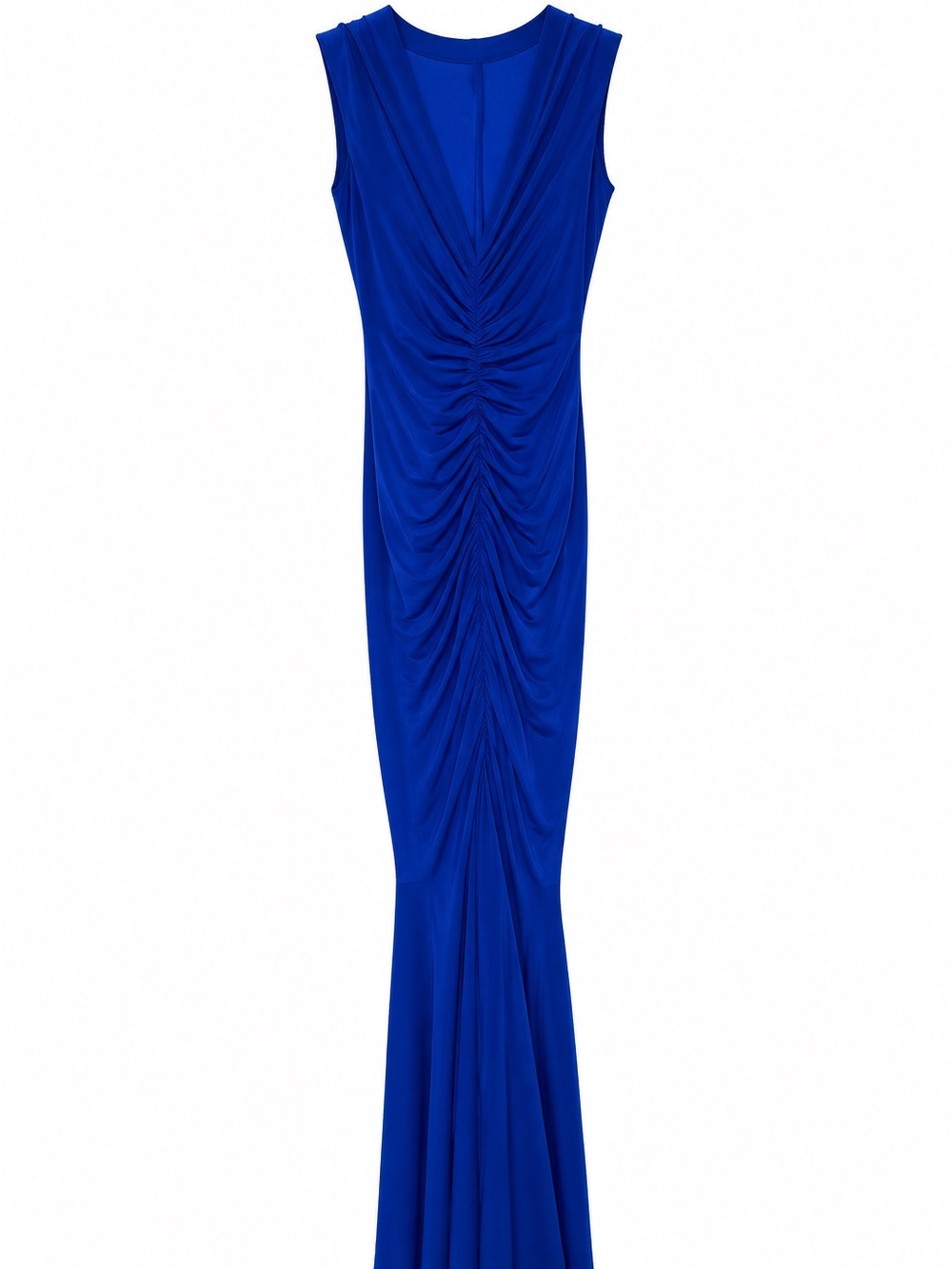 Norma Kamali Cobalt Blue Dress